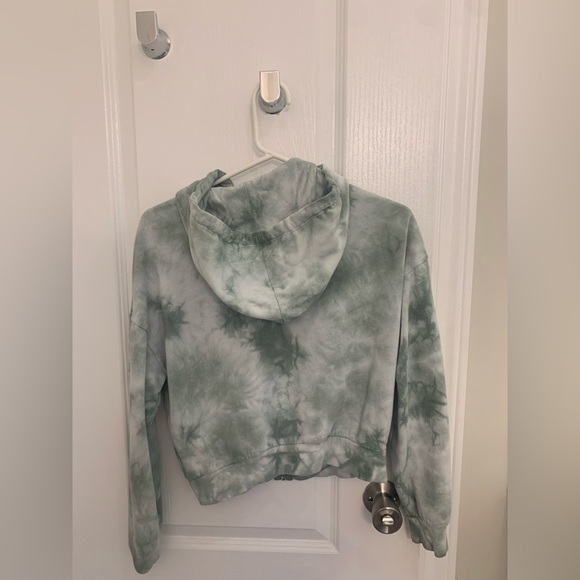 Tie-dye zip up sweater - Picture 2 of 3